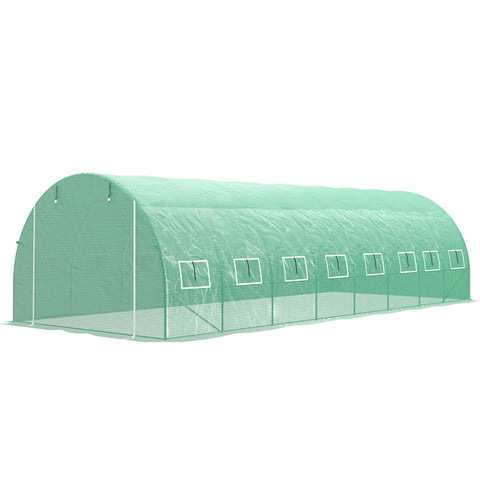 Rootz Garden Tunnel Greenhouse - Plant House - Gardening Shelter - Protects Plants - 800cm x 300cm x 200cm