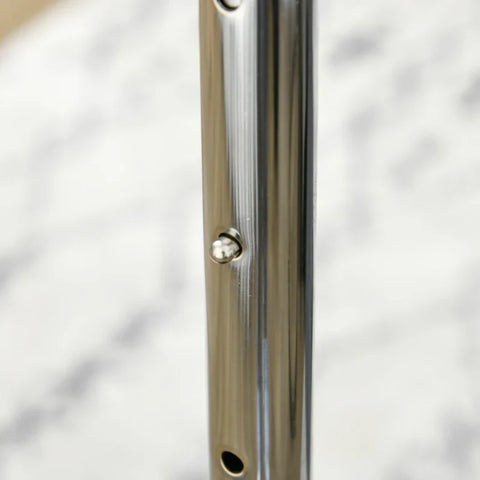 Rootz Punching Ball - Height Adjustable - Fillable Base - Steel - Faux Leather - Black + Red + White - Ø48 x 147-165H cm