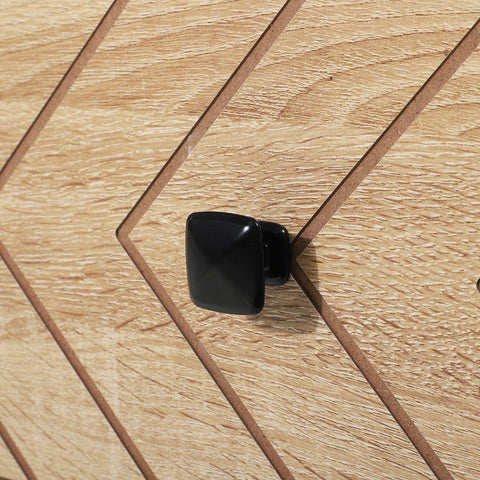 Rootz Bedside Table - Nightstand - Night Dresser - Vertical Design - Ample Storage - Durable Construction - 48cm x 39.5cm x 60cm