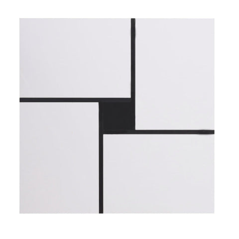 Rootz Modern Square Coffee Table - Chic Center Table - Stylish Living Room Table - Durable Chipboard - 70cm x 70cm x 35cm