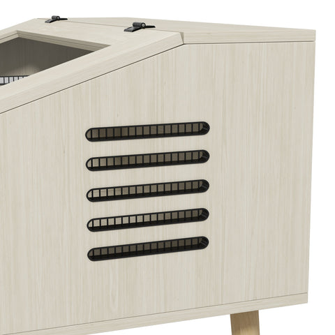 Rootz 140L Repilienbox - Lizard Terrarium - Reptile Enclosure - Heating Pillow Compatible - 100cm x 50cm x 60cm - Brown