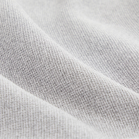 Rootz 4-Seater Linen Sofa - Modern Couch - Comfortable Seating - Adjustable Lumbar Cushions - 264x83x87 cm - Gray