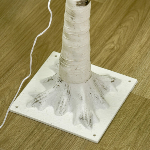 Rootz Illuminated Artificial Light Tree - LED Light Tree - Pre-lit Christmas Tree - Foldable Branches - Warm White Lights - 20cm x 20cm x 150cm