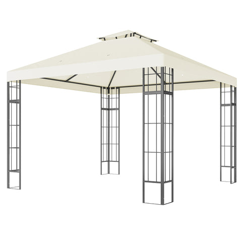 Rootz Garden Pavilion - Gazebo - Outdoor Canopy - UV30+ Protection - 3x3m - White