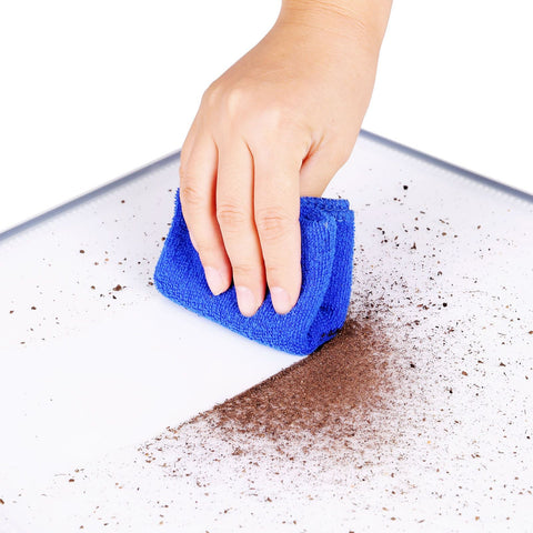 Rootz Omheining voor kleine huisdieren - Dierenbox - DIY-hek - Cavia, Hamster, Konijn - Ruime ruimte - Bewegingsvrijheid - Eenvoudige montage - Transparante panelen - 143 cm x 73 cm x 46 cm