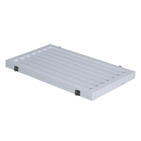 Rootz Dog Barrier - Pet Gate - Protective Grille - No Installation - Easy Setup - Flexible Configuration - Secure and Stable - 154.5cm x 1.8cm x 91.5cm - MDF