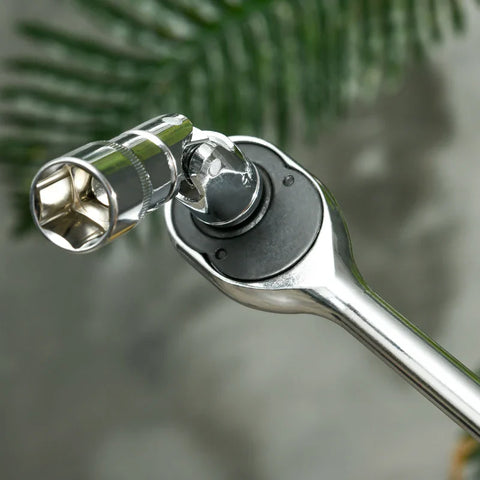 Rootz Tool Box - With 116-piece Tool Set - Mobile Tool Box - Lockable - Steel Housing - Black - 45 x 24 x 27 cm