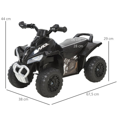 Rootz Kinder-Quad - Toddler ATV - Children's Ride-On Toy - Light & Sound Effects - 67.5L x 38B x 44H cm