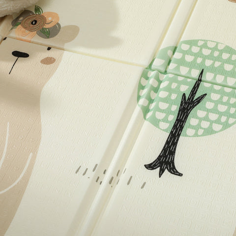 Rootz Baby Play Mat - Crawling Mat - Foldable Play Area - Safe XPE Material - 196cm x 176cm x 1.5cm