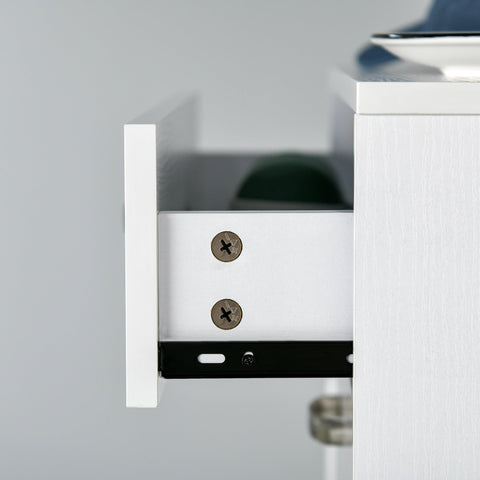 Rootz Shoe Cabinet - Space-Saving Storage - Elegant Organizer - Aluminum Handles - 62L x 24W x 135H cm