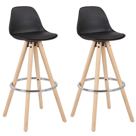 Rootz Designer Bar Stools - Counter Stools - Kitchen Stools - Comfortable Seating - Durable Construction - Easy Maintenance - 96.5cm x 38.5cm x 33cm