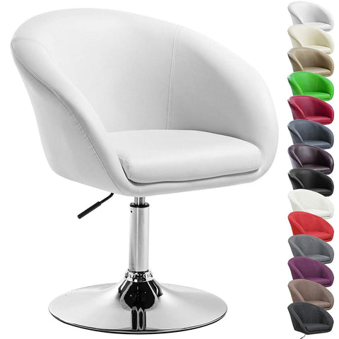 Rootz Draaifauteuil - Ergonomische bureaustoel - Verstelbare bureaustoel - Comfortabel, ondersteunend, duurzaam - Kunstleer - 41 cm x 40 cm x 74-87 cm