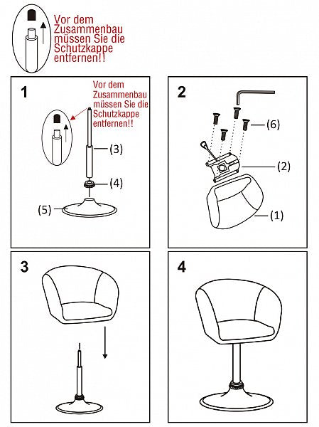 Rootz Draaifauteuil - Ergonomische bureaustoel - Verstelbare bureaustoel - Comfortabel, ondersteunend, duurzaam - Kunstleer - 41 cm x 40 cm x 74-87 cm