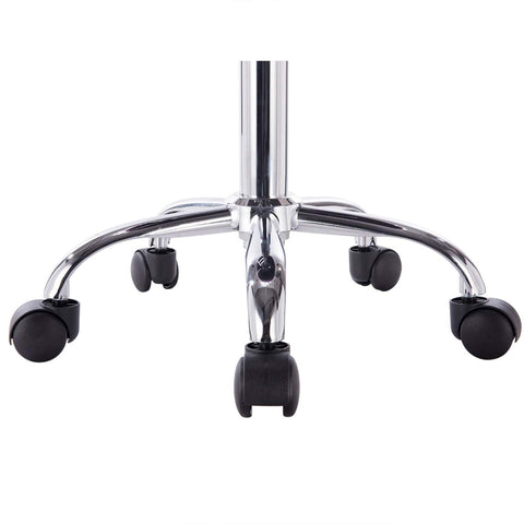 Rootz Work Stool BH34 - Rolling Stool - Office Chair - Ergonomic Design - Adjustable Height - Durable Construction - 75cm x 35cm x 87cm