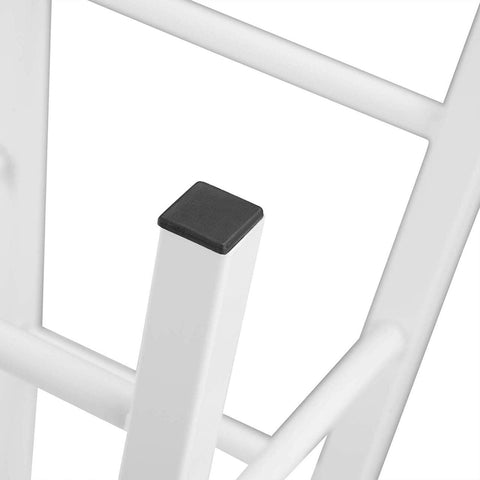 Rootz Industrial Bar Stool - Counter Stool - Metal and Wood Stool - Sturdy Construction - Versatile Design - Comfort and Safety - 71cm Seat Height x 30cm Seat Diameter