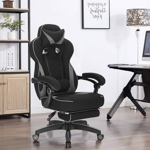 Rootz Gaming Chair - Bureaustoel - Computerstoel - Verstelbaar comfort - Ademend materiaal - Ergonomische ondersteuning - 121cm-128cm x 56cm x 46cm