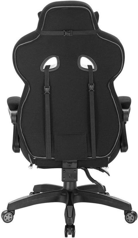 Rootz Gaming Chair - Bureaustoel - Computerstoel - Verstelbaar comfort - Ademend materiaal - Ergonomische ondersteuning - 121cm-128cm x 56cm x 46cm
