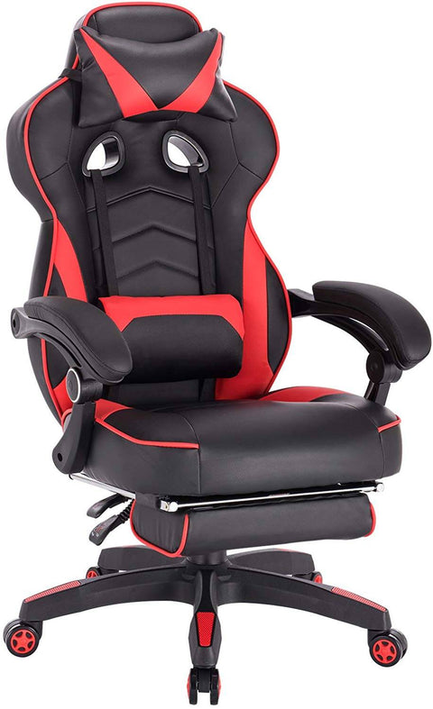 Rootz Ultimate Gaming Chair - Office Chair - Ergonomic Computer Chair - Adjustable, Durable, Easy Assembly - 121cm-128cm x 45cm-52cm