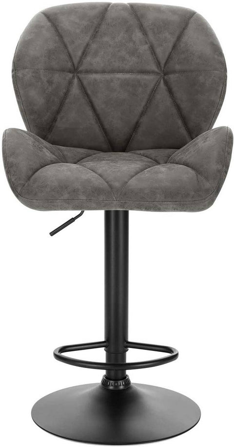 Rootz Bar Stool Set - Adjustable Counter Stools - Swivel Barstools - Ergonomic Design - Easy Maintenance - Durable Build - 94cm-116cm x 50cm x 40cm