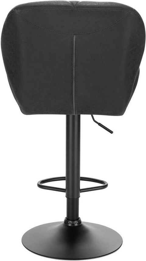 Rootz Bar Stool - Adjustable Counter Chair - Swivel Barstool - Ergonomic Design - Modern Look - Easy Assembly - 94cm-116cm x 50cm x 40cm