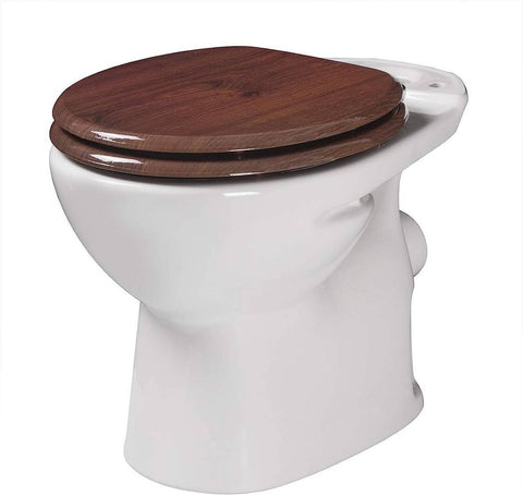 Rootz Premium Soft-Close Toilet Seat - Quiet Closing - Antibacterial Seat - Comfort Fit - Hygienic - Non-Slip - 37.8cm x 43.8cm