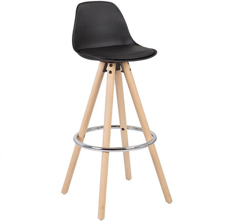 Rootz Designer Bar Stool - Counter Chair - Kitchen Stool - Stylish & Versatile - Comfortable & Durable - Easy Maintenance - 96.5cm x 38.5cm x 33cm