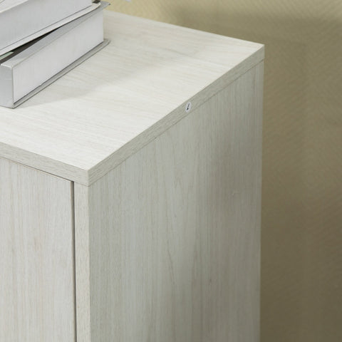 Rootz Storage Cabinet - Sideboard - Chest of Drawers - Modern Design - Space-Saving - 54W x 29D x 83H cm