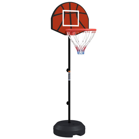 Rootz Basketball Stand - Adjustable Height - Magnetic Dartboard - Dual Functionality - Robust Construction - 38.5cm x 48.5cm Back Panel - Steel & PE