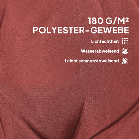 Rootz 4 Piece Set Seat Cushion - Chair Cushion - Outdoor Pad - UV Resistant - 108cm x 50cm x 5cm