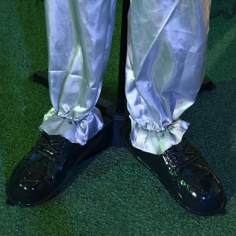 Rootz Halloween Ghost Decoration - Spooky Halloween Prop - Haunted House Decor - Motion Sensor - Sound Effects - LED Lights - 60cm x 16cm x 170cm - Polyester, PE, Plastic, Steel