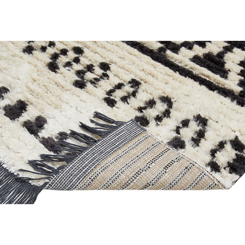Rootz Shaggy Rug with Fringes - Area Carpet - Soft Floor Mat - Luxuriously Soft - 230cm x 160cm x 2.1cm