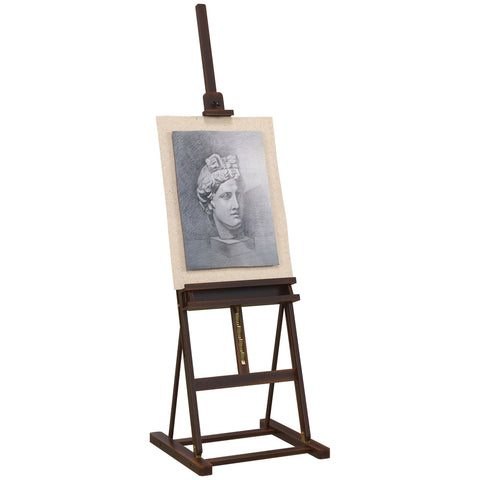 Rootz Beech Wood Easel - Artist Stand - Adjustable Art Stand - Height & Incline Adjustable - 171cm to 230cm