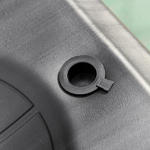 Rootz Height Adjustable Basketball Hoop - Standing Hoop - Performance Base - Unbreakable Backboard - 83cm x 59cm x 203-258cm