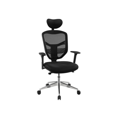 Rootz Ergonomic Office Chair - Swivel Chair - Mesh Office Chair - PU Wheels - Lumbar Support - Breathable Material - 68.5cm x 75cm x (116-134)cm