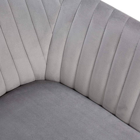 Rootz Velvet Dining Chair - Ergonomic Chair - Stylish Seating - Comfortable, Durable, Easy Assembly - 81cm x 40cm x 44cm