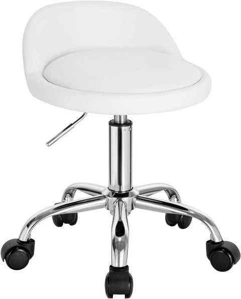 Rootz Verstelbare Draaibare Bureaukruk - Bureaustoel - Rolstoel - Ergonomisch ontwerp - In hoogte verstelbaar - Comfortabele zit - 53 cm - 65,5 cm hoogte