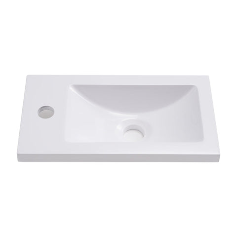 Rootz Bathroom Furniture Set - Vanity Unit - Sink Combo - Space Saving - 39L x 21W x 50H cm