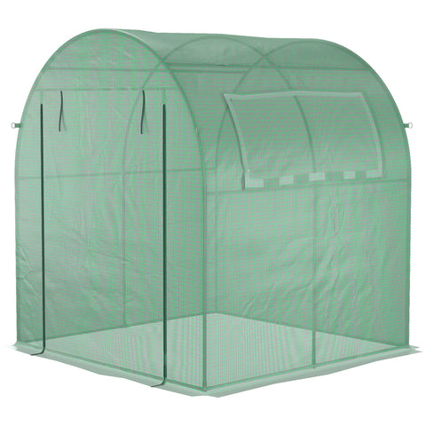 Rootz Portable Greenhouse - Plant House - Cold Frame - Extend Growing Season - 180cm x 180cm x 200cm