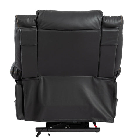 Rootz Electric Massage Chair - Recliner - Heated Armchair - 8-Point Massage & Storage - 85x75x103cm