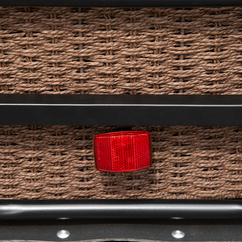 Rootz Bicycle Trailer - Transport Trailer - Bicycle Cart - 40kg Capacity - Steel - 125cm x 64cm x 53.5cm