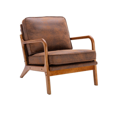 Rootz Modern Elegant Armchair - Stylish Chair - Comfortable Seating - Unparalleled Comfort - 65cm x 80cm x 76cm