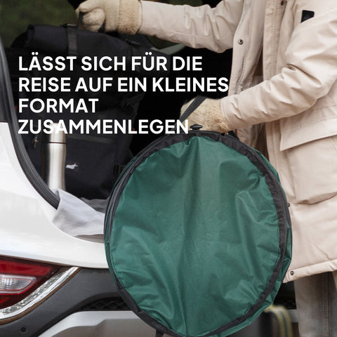 Rootz 2x160L Garden Waste Bags - Leaf Bags - Yard Cleanup Bags - Waterproof Oxford Fabric - Ø55 x 65H cm