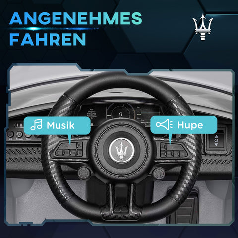 Rootz 12V Children's Electric Car - Kids Vehicle - Electric Ride-On - LED Lights & Music - 98cm x 59cm x 43cm