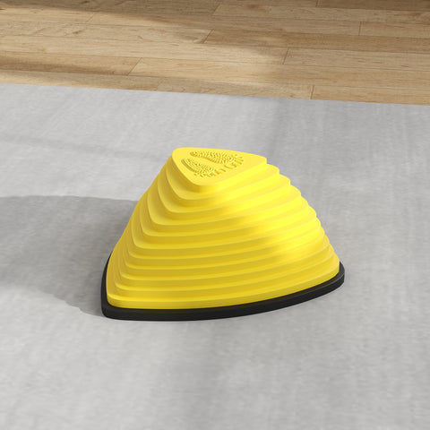 Rootz 9-Set Balancing Stones - Sensory Stacking Stones - Non-Slip Triangle Stones - Promotes Balance - 40cm x 40cm x 20.4cm