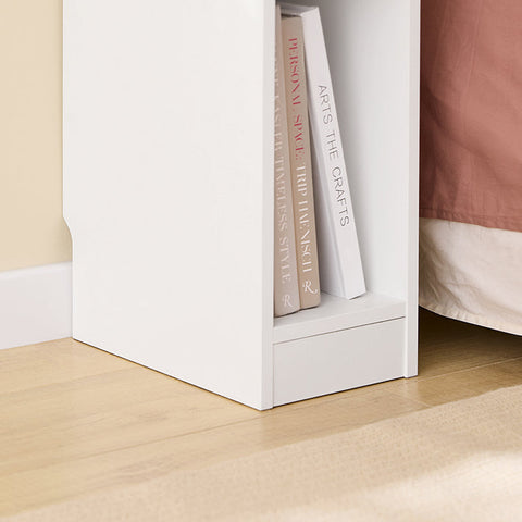 Rootz Slim Side Table - Narrow Console - Space-Saving Table - Visually Appealing - 20cm x 60cm x 35cm