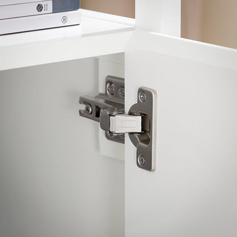 Rootz Bedside Table - Nightstand - Side Table - MDF Construction - Scratch-Resistant Floor Protectors - Ideal for Bedroom, Study, Reception - 35cm x 61cm x 40cm