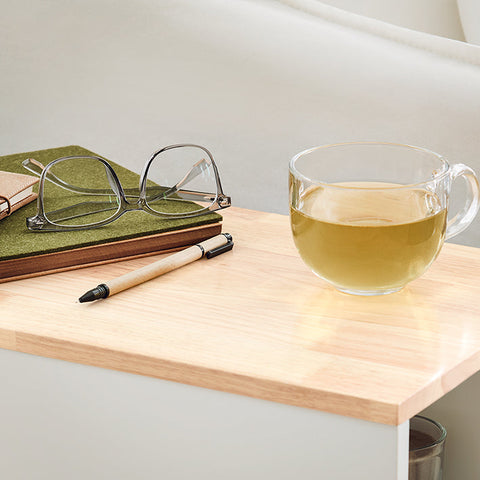 Rootz Mobile Printer Table - Filing Cart - Side Table - Versatile Storage with Drawers and Compartments - Lockable Wheels - Easy Assembly - White-Natural Finish - 30cm x 60cm x 60cm