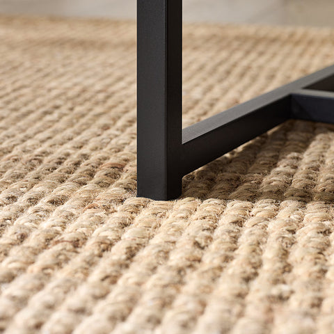 Rootz Industrial Bedside Table - Nightstand - Organizer - 2 Drawers for Easy Storage - MDF & Metal - 50x50x40cm