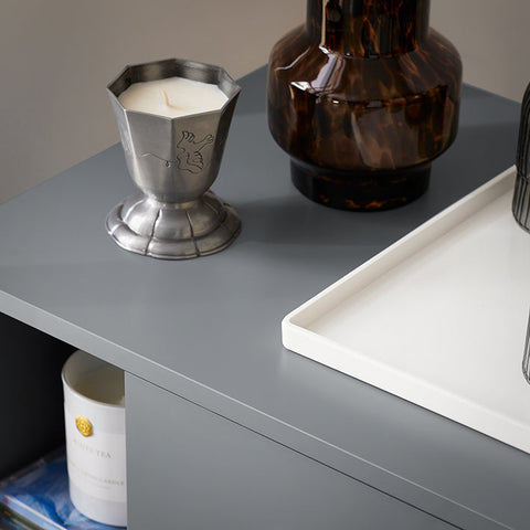 Rootz Bedside Table - Side Table - Telephone Table - Modern Charm - Easy Assembly - Compact Design - 48cm x 60cm x 40cm