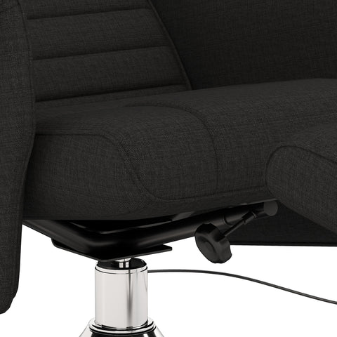 Rootz Massage Chair with Stool - Recliner - Relaxation Chair - 8-Point Vibration - 78cm x 95cm x 88cm